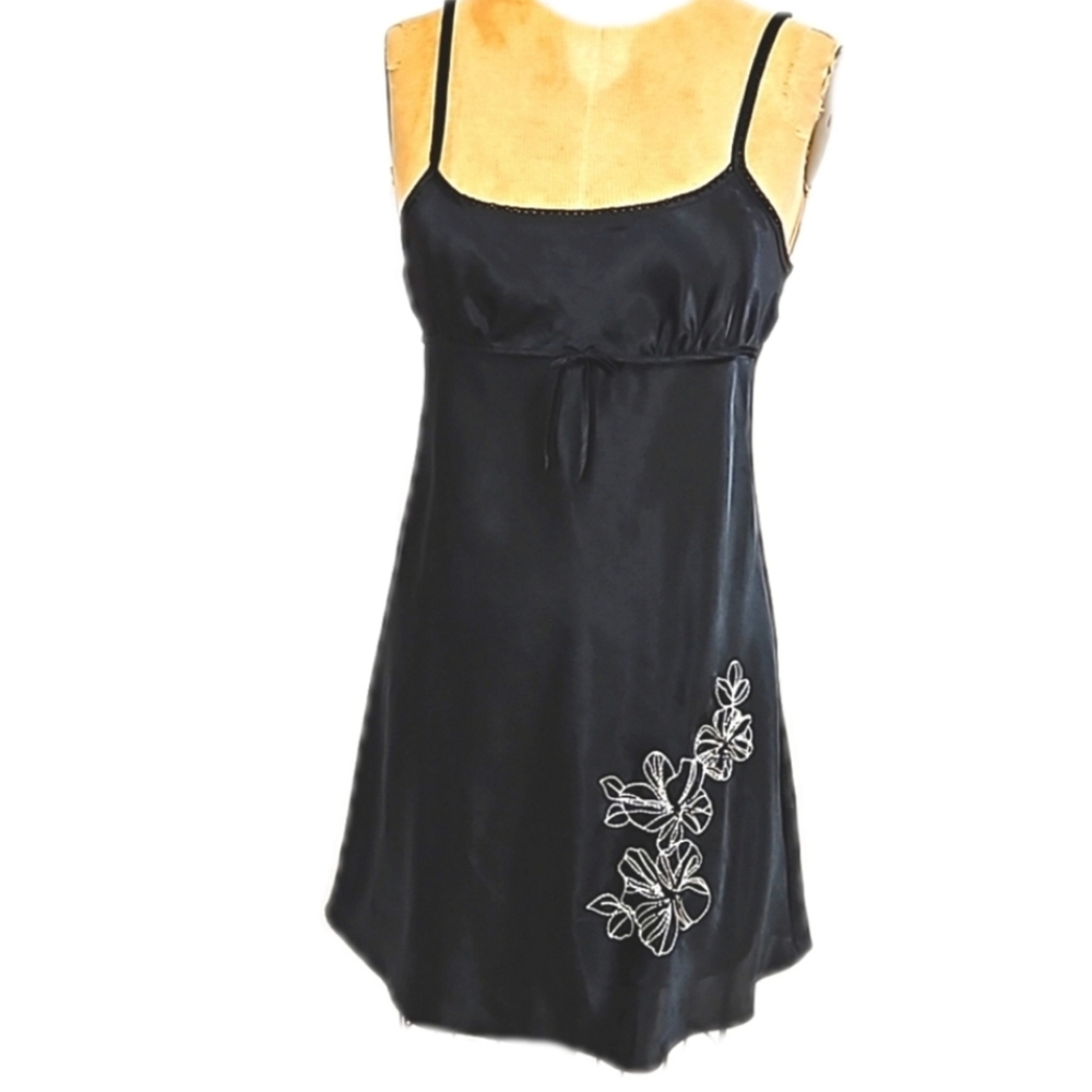 Little black.chemise dress by Morgan Taylor